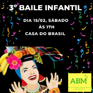 3º Baile de Carnaval Infantil da ABM