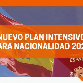 Nuevo Plan Intensivo para Nacionalidad 2021